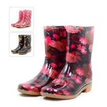 [투명 여자 반장화] 주방 식당 작업 농사 물장화 낚시장화 고무장화 위생 장화