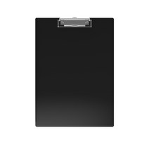 플랜파일 동성피피 A4플랜컬러클립보드투명클립보드 우드클립보드, 1개, 컬러클립보드흑색