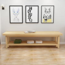 원목벤치의자 엔틱 원목 주방 벤치 식탁 의자, 단층 보강 120x35x40 컬러메모