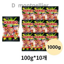 하리보 믹스 사우어 젤리, 1000g, 3개