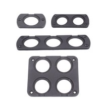 차박 DIY 소켓 매립형 볼트 메타 1구 2구 3구 4구 홀쏘 USB충전포트 mm 캠핑카 파이 카라반, 힐캠 2-브라켓-2구