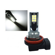 전차종 12발 파워 전조등 안개등 LED H7 H8 9006, H8 2개 1세트