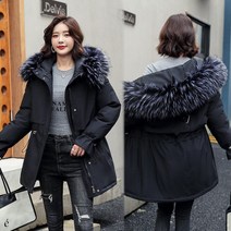 여성 블랙 롱패딩 점퍼 캐주얼 모피 겨울 퍼후드 양털 야상 웰론 로브 제니 하객룩 코디 김소연 김희선 덕다운 오리털