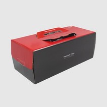 천운패키지 롤케익박스 1줄(감사메르시), 케익박스+하판 SET / 275x120x(h)105mm
