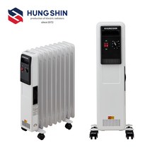 [50만대판매+국산제품]흥신 전기라디에이터 사무실 가정용 화장실 난방기 히터, 일반-13핀(타이머O)/가정사용X
