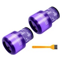 헤파필터 다이슨 호환 V11 V15 SV14 사이클론 용 HEPA 필터 동물 절대 총 깨끗한 무선 진공 청소기 교체 유닛, 02 2 Quantity, 02 2 Quantity