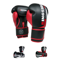 [RKS] Canine 케나인 트레이닝 스파링 샌드백 글러브 권투 격투기 킥복싱 MMA, 레드/블랙