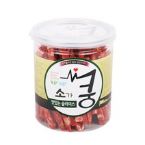 간식 육포 소고기 슬라이스 200g 체키니즈 건강한재료강아지간식 보더콜리 플랫저키 골든리트리버 푸들