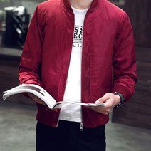 시티라벨 JK-104 블루종 항공점퍼 바람막이 점퍼