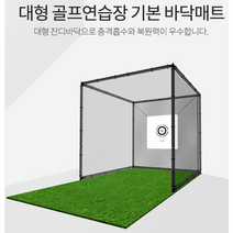 골프 야외 초 대형 인조 잔디 스윙 연습 5m x 3m 두께 10mm 바닥 매트 퍼팅가능