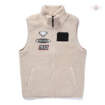 다이나핏 자켓 집업 남성 매버릭 플리스 베스트 조끼 베이지 YUW20601E1