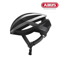 [아부스(ABUS)] ABUS 아부스 Viantor 비안토 자전거용 에어로 헬멧 색상 택, 색상:다크 그레이 / 사이즈:L