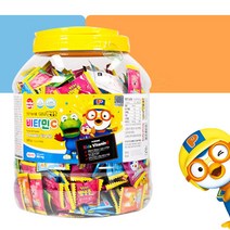 뽀롱뽀롱 뽀로로 비타민C 복숭아맛 1.2g x 500정 gamjapark*1312983UV, 본상품선택, 1, 본상품선택