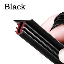 자동차 대시 보드 방음 씰링 스트립 스티커 Leon Ibiza Ateca Altea Xl 5f Mk3 6l 6j FR Mk2 Mk1 Mk4 2 1p 1 m Exeo, [01] Black
