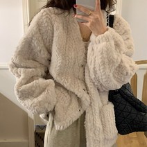 코코블랑 에코퍼 루즈핏 자켓