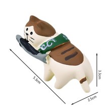 인스 감성 소품 미니 장면 품 가족 만화 고양이 인형 장면 시리즈 책장 세트 인형 품, 13 13_01 M