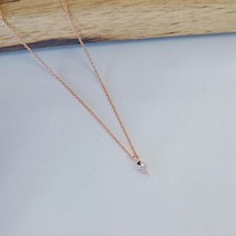 블레어케이 STUDIO JEWEL 악세서리 삼각큐빅 데일리 목걸이 (5854329)