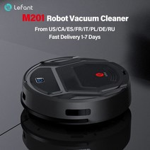 lefant 무선 로봇 진공 청소기 m201 for home Appliance smart auto charge robot base 1800pa wifi app 조용한 미니 애완 동