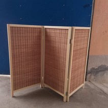 작은 병풍 파티션 대나무 조각 코너 사무실 호텔 화면 활동 영역, G19-80x40cm탄화대나무3p