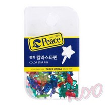 투요 평화 칼라 스타 핀 파티션압정 게시판압정 벽압정핀