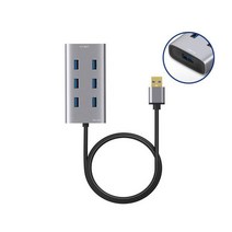 메모리 멀티 유전원 USB3.0허브 외장하드인식 7포트