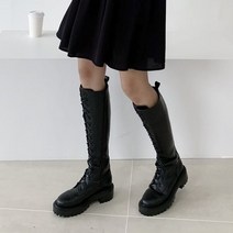 캐주얼 롱부츠 워커 니하이부츠 스트릿 스타일+PD2305541EA