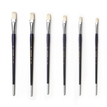 화홍 830 유화 아크릴붓 평붓 낱자루, 18호