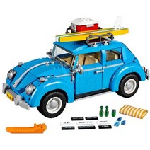 중국레고 자동차 벽돌 버스 호환 10220 10252 10242 모델 빌딩 블록 생일 장난감, with Manual No Box B