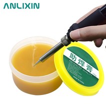 100g 솔더 페이스트 플럭스 마일드 로진 납땜 용접 그리스 크림 RGAPCB IC 젤 도구 금속 가공 수리용, 한개옵션0