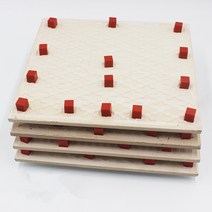 100pcs 플라스틱 타일 레벨링 스페이서 스퀘어 패드 코팅 세라믹 지원 절연 큐브 벽 높이 로케이터 건설 도구