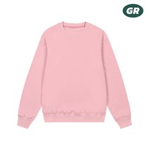 [지알코리아] 성인 남녀공용 베이직 무지 맨투맨
