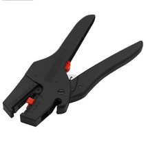 전선탈피기 플랫 코 자체 조정 펜치 와이어 스트리퍼 범위 0.082.5mm2 케이블 커터 전기 도구, 한개옵션0