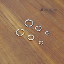 바다팩토리 오링 연결고리 재료 o링 부자재, 골드1×5mm외경