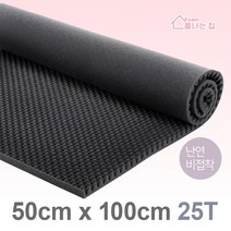 폼나는집 50x100cm/25T 계란판 방음스펀지 방음재 흡음재 셀프시공, 50x100cm/25T/난연/비접착