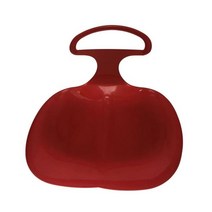 눈썰매 튜브썰매 스노우씽 여행용 다목적 잔디 모래 슬라이더 스노우 보드 좋은 무게 용량 내구성, 01 빨간