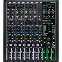 Mackie ProFXv3 시리즈 6채널 프로페셔널 이펙트 믹서 USB Onyx 마이크 프리앰프 및 GigFX 엔진 포함 - 전원 없음 (ProFX6v3), 12-Channel