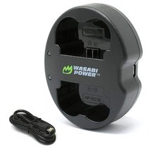 Wasabi Power 후지필름 NPW235 후지 XH2S용 와사비 파워 듀얼 USB 배터리 충전기 GFX 50S II 100S XT4