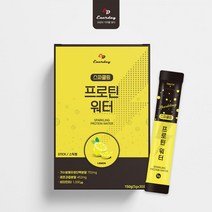 스틱형 스파클링프로틴워터 레몬맛 30포 가수분해유청단백분말 단백질, 한박스
