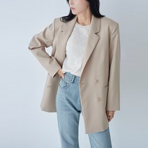 자체제작 테일러드 더블 블레이져 오버핏 자켓 JI13B0