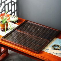 바둑 판 두는법 고급 세트 마호가니 라오스 접이식