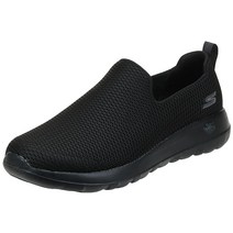 Skechers 스케쳐스 남성 고워크 맥스 애슬레틱 에어 메시 슬립온 블랙 9 X-Wide