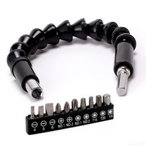 코너 코브라 플렉서블 연장 드릴비트 플렉시블 샤프트 드라이버 비트, 비트