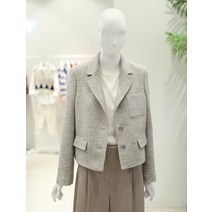 코인코즈 여성 투버튼 트위드 재킷 DW3SJ107