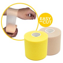 티에스 언더랩 7cm X 24m 테이프 스포츠 테이핑 손목 무릎 발목 스펀지, 베이지, 1개, 1개