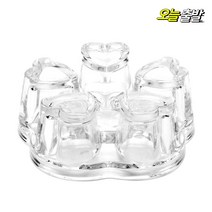커빙 투명 하트 티팟 티포트 차워머 내열 유리티워머, 유리티워머 투명
