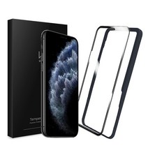 케이안 케이안 아이폰 PRO 11 3D 풀커버 액정보호 강화유리필름 (3135044), 아이폰11 Pro - 블랙 - 크리스탈아머 3D