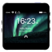 블루레이플레이어 HiByR2 네트워크 스트리밍 MP3 음악 플레이어 USB DAC 디지털 오디오 HiFi MQA DSD 웹, 01 HiBy R2