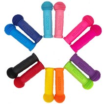 마이크로 킥보드 퀵보드 손잡이 커버 교체 실리콘 고무 액세서리 맥시 미니, 단일사이즈, 마카롱 민트