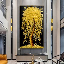 푸아이 3D 보석십자수 돈나무 +행운십자수+LED펜 엄격한검사 고객서비스 판매자 푸아이 확인구매PRW116, 보석 십자수90*170cm