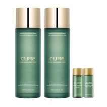 김정문알로에 큐어 하이드라 수딩 토너 130ml 2P + 토너+에멀젼 20ml 2P, 3세트